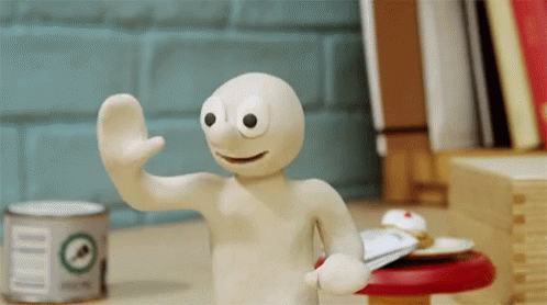 Waving Hand Morph Hi Hello GIF
