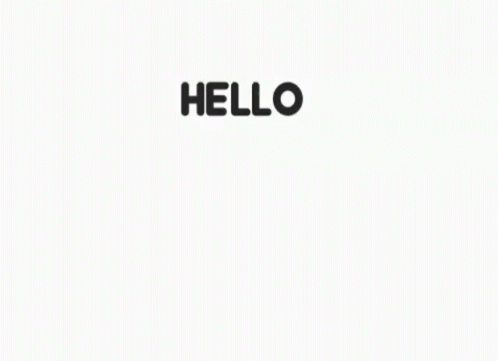 Waving Hello Cartoon Dog GIF