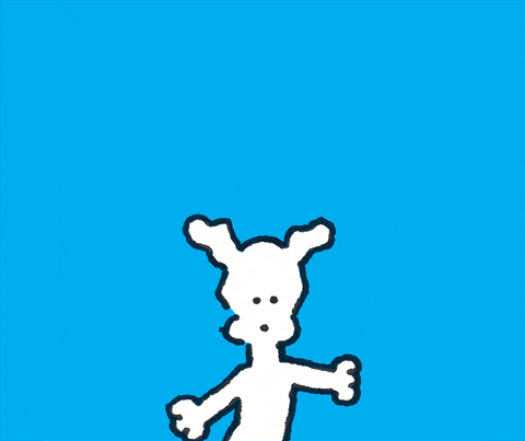 Waving Hello Chippy The Dog GIF