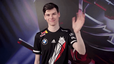 Waving Hello G2 Esports Rafael Crabbe GIF