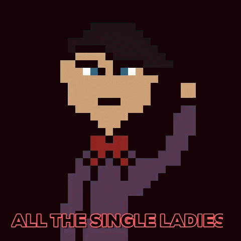 Waving Minecraft Man All My Fellas GIF