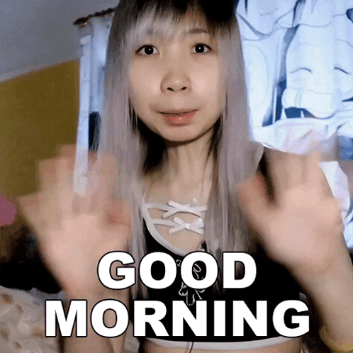 Waving Xiao Hoang Good Morning Meme GIF