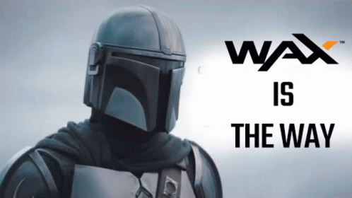Wax Is The Way Poster With Armored Man GIF