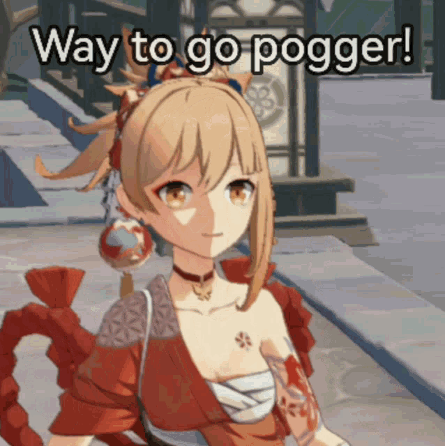 Way To Go Yoimiya GIF