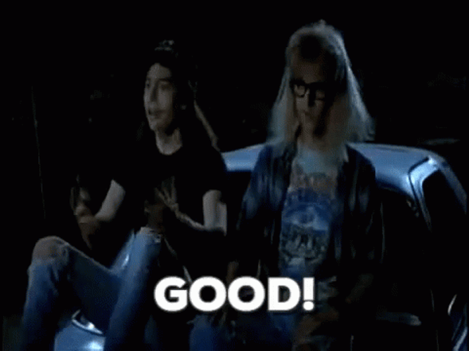 Wayne And Garth Night Watch Good Waynes World GIF
