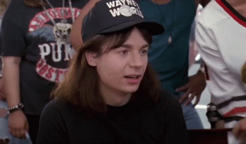 Wayne Campbell Mike Myers Waynes World GIF