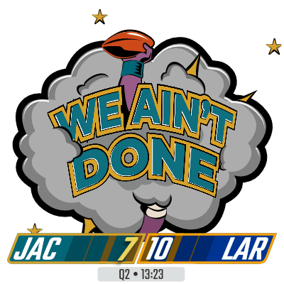 We Ain T Done With Jac And Lar Logo GIF