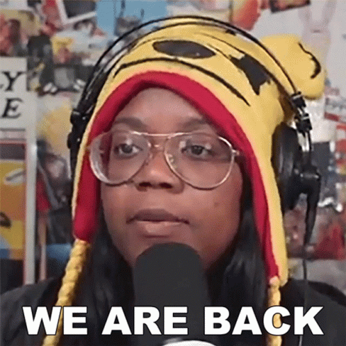 We Are Back Aychristene GIF