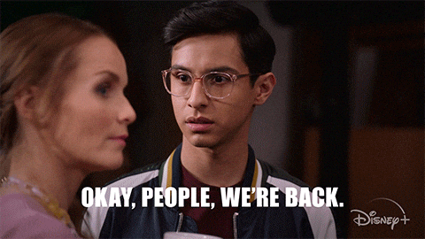 We Are Back High School Musical Series GIF