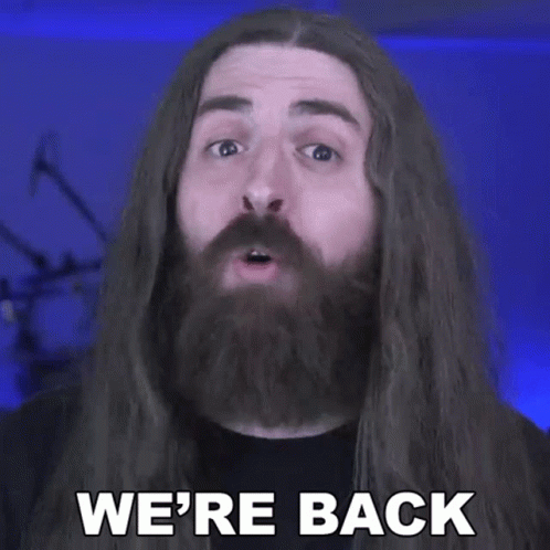 We Are Back Samus Paulicelli GIF