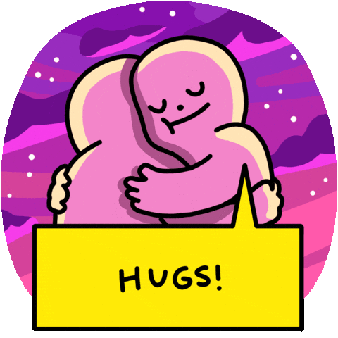 We Are Besties I'll Give You Hug GIF