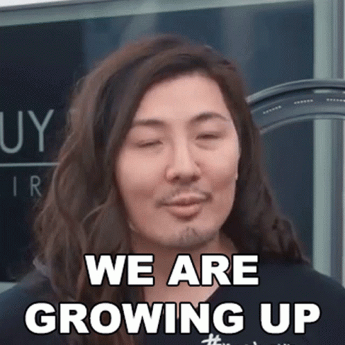 We Are Growing And Aging GIF