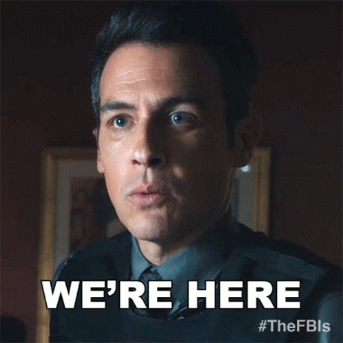 We Are Here To Help You Back Up GIF