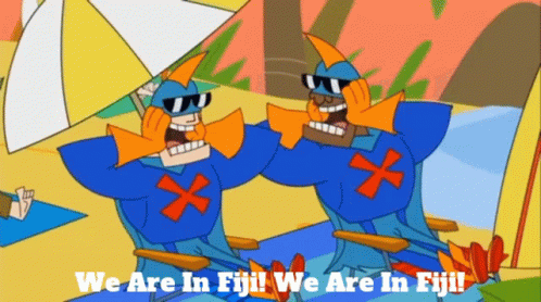 We Are In Fiji Johnny Test GIF
