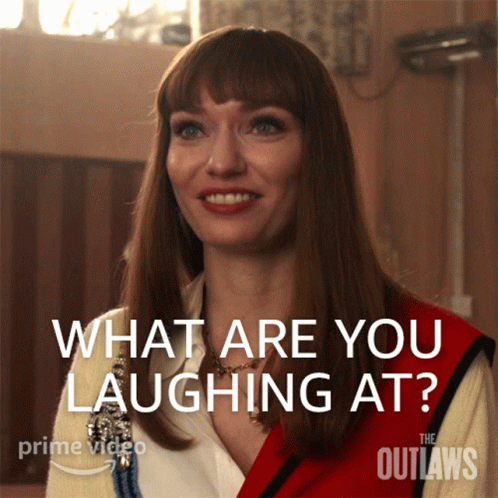 We Are Laughing Eleanor Tomlinson GIF