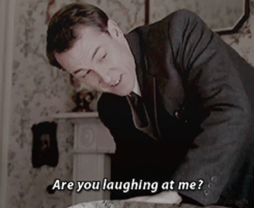 We Are Laughing Tobias Menzies GIF