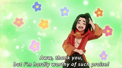 Kojiro Saying We Are Not Worthy GIF