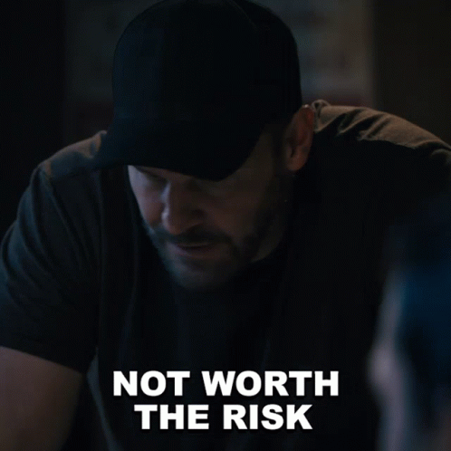 Man In Black Saying We Are Not Worthy GIF