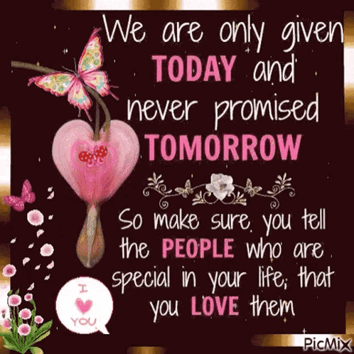 We Are Only Given Today GIF
