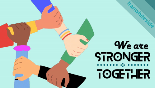 We Are Stronger Together Poster GIF