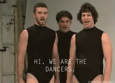 We Are The Back Up Dancers GIF