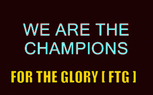 We Are The Champions Minimalist Mobile Art GIF