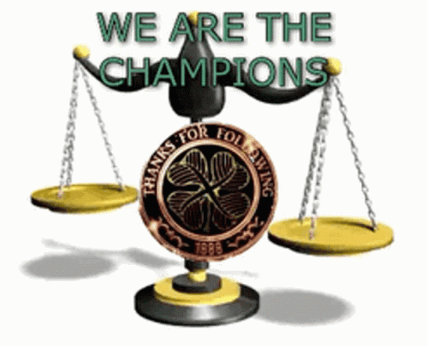 We Are The Champions Balance Scale GIF