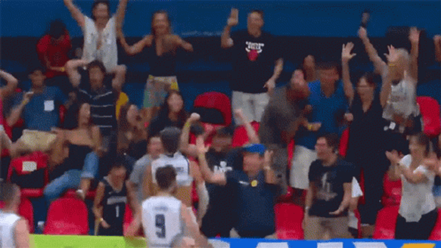 We Are The Champions Basketball Team GIF