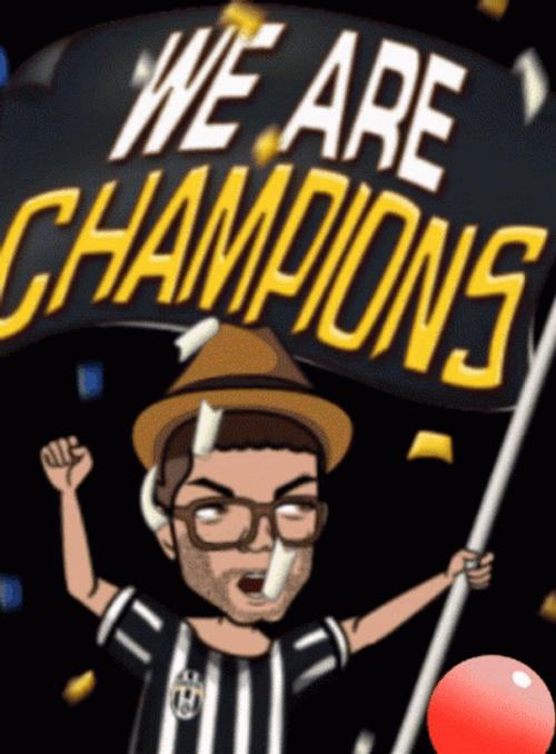 We Are The Champions Moving Logo GIF