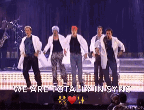 We Are Totally Nsync Performance GIF