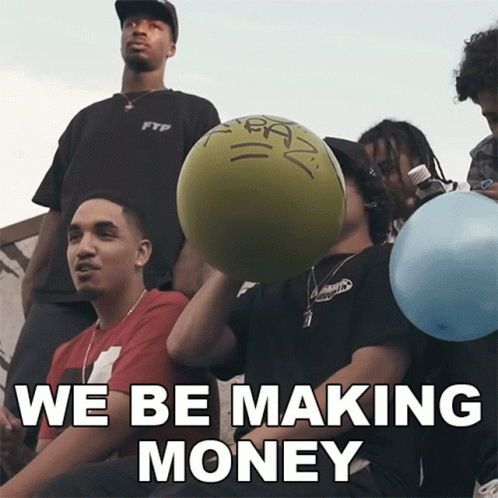We Be Making Money Rapper GIF