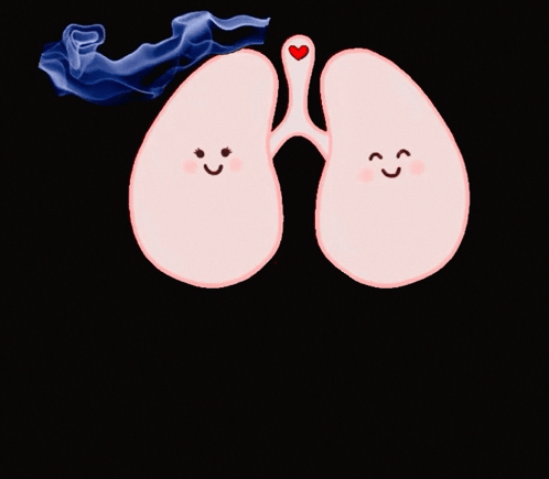 We Belong Together Poster With Two Lungs