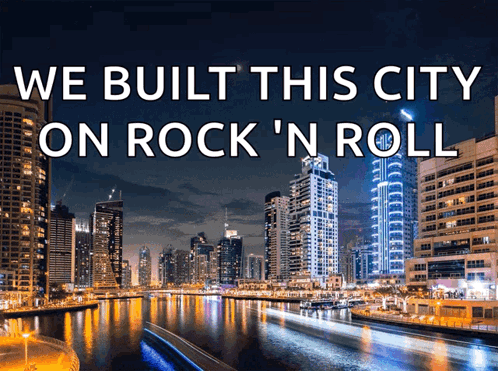 We Built This City Poster GIF
