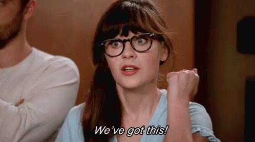 We Can Do It Zooey Deschanel GIF
