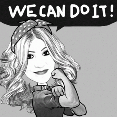Women Empowerment We Can Do It GIF