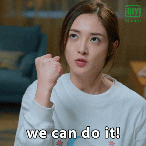 We Can Do It Bubbly Jie Qiong GIF