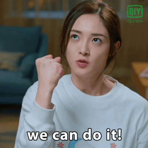 We Can Do It Bubbly Jie Qiong GIF