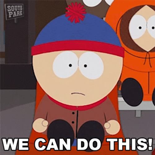We Can Do It Eric Cartman South Park GIF