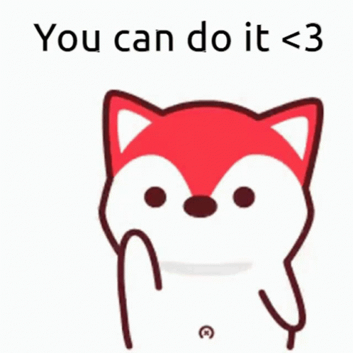 We Can Do This Red Fox GIF