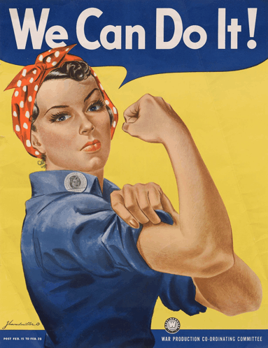 We Can Do This Rosie The Riveter GIF