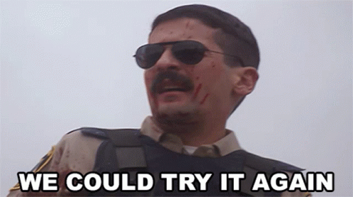 We Could Try It Again Reno 911 GIF