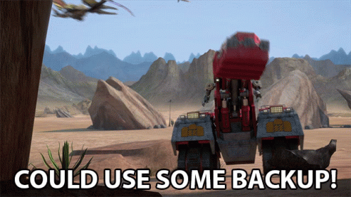 We Could Use Some Back Up GIF