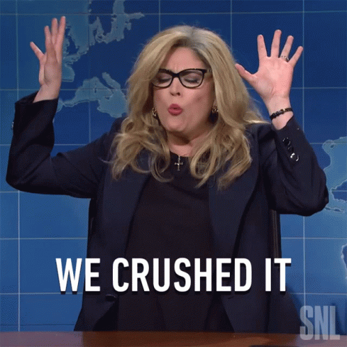 We Crushed It Marsha Blackburn GIF