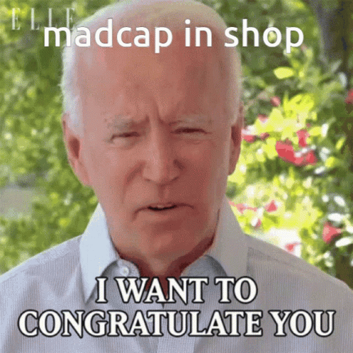 We Did It Joe Biden Greeting GIF