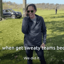 We Did It Joe Exhausted Sweaty Kamala Harris GIF