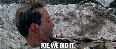 We Did It Joe Nicholas Cage GIF