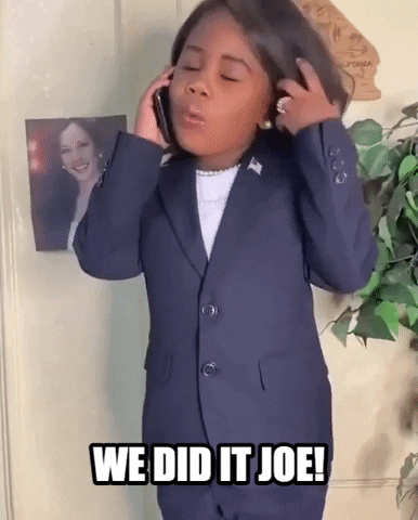 We Did It Joe Sassy Young Lady GIF