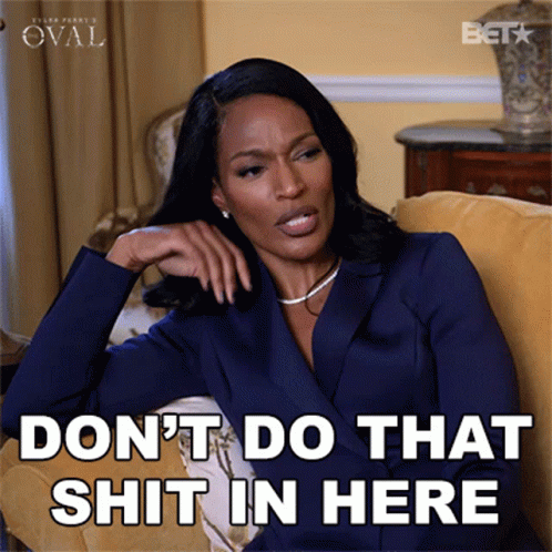 We Don't Do That In Here Girl GIF