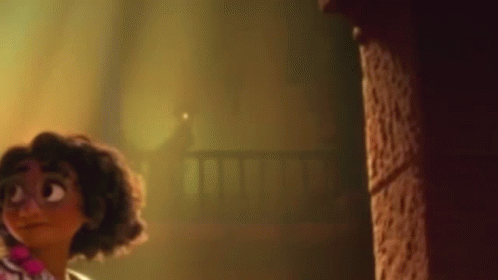 We Don't Talk About Bruno Hiding GIF