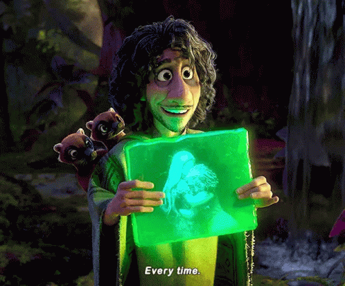 We Don't Talk About Bruno Sad Everytime GIF